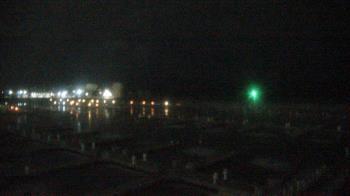 Weather camera view of Waukegan Harbor and Marina.