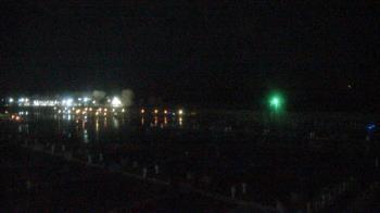 Weather camera view of Waukegan Harbor and Marina.