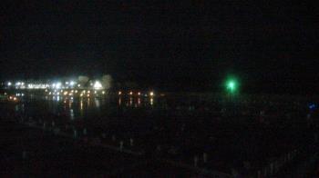 Weather camera view of Waukegan Harbor and Marina.