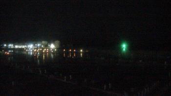 Weather camera view of Waukegan Harbor and Marina.