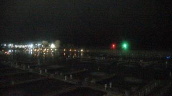 Weather camera view of Waukegan Harbor and Marina.