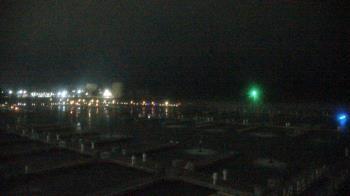 Weather camera view of Waukegan Harbor and Marina.