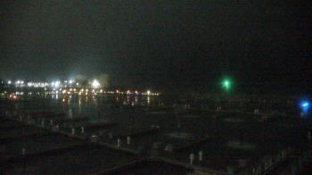 Weather camera view of Waukegan Harbor and Marina.