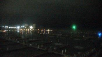 Weather camera view of Waukegan Harbor and Marina.