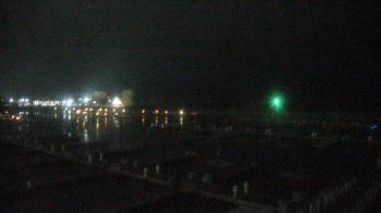 Weather camera view of Waukegan Harbor and Marina.