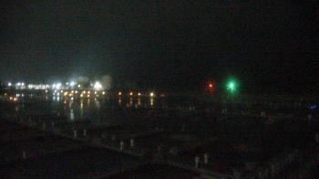 Weather camera view of Waukegan Harbor and Marina.