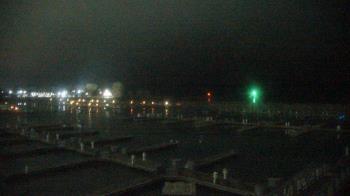 Weather camera view of Waukegan Harbor and Marina.