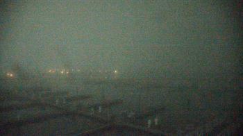 Weather camera view of Waukegan Harbor and Marina.