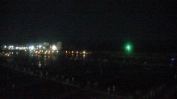 Weather camera view of Waukegan Harbor and Marina.