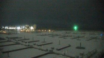 Weather camera view of Waukegan Harbor and Marina.