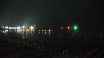 Weather camera view of Waukegan Harbor and Marina.