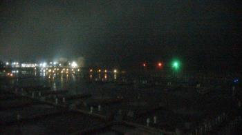 Weather camera view of Waukegan Harbor and Marina.
