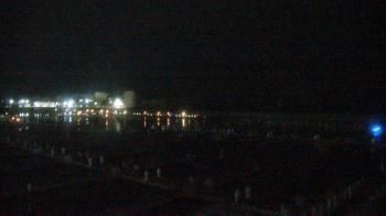 Weather camera view of Waukegan Harbor and Marina.