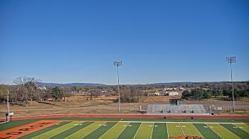 Weather camera view of Waldron HS.