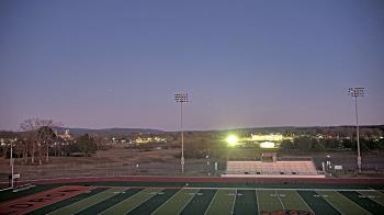 Weather camera view of Waldron HS.