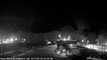 Weather camera view of Wintergreen Mtn. at 3600 ft. elev..