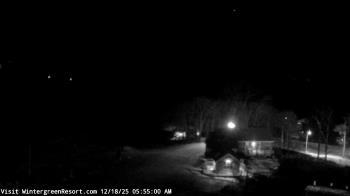Weather camera view of Wintergreen Mtn. at 3600 ft. elev..