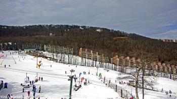 Weather camera view of Wintergreen Mtn. at 3600 ft. elev..