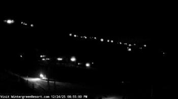 Weather camera view of Wintergreen Mtn. at 3600 ft. elev..