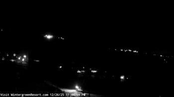 Weather camera view of Wintergreen Mtn. at 3600 ft. elev..