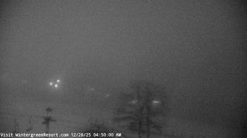 Weather camera view of Wintergreen Mtn. at 3600 ft. elev..