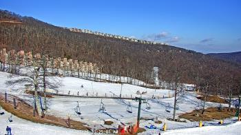 Weather camera view of Wintergreen Mtn. at 3600 ft. elev..