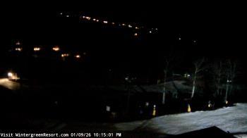 Weather camera view of Wintergreen Mtn. at 3600 ft. elev..