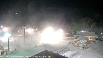 Weather camera view of Wintergreen Mtn. at 3600 ft. elev..