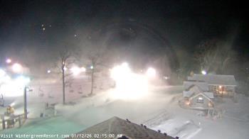 Weather camera view of Wintergreen Mtn. at 3600 ft. elev..