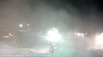 Weather camera view of Wintergreen Mtn. at 3600 ft. elev..