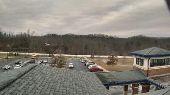 Weather camera view of Wrigley Elementary School.