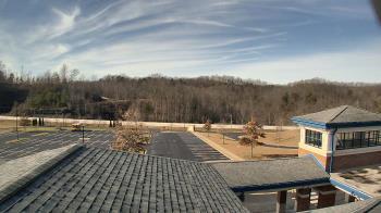 Weather camera view of Wrigley Elementary School.