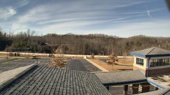 Weather camera view of Wrigley Elementary School.