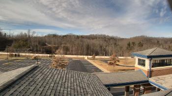 Weather camera view of Wrigley Elementary School.