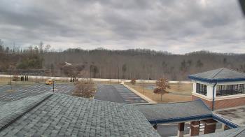 Weather camera view of Wrigley Elementary School.