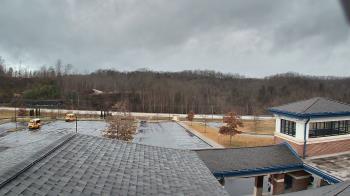 Weather camera view of Wrigley Elementary School.