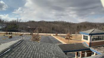 Weather camera view of Wrigley Elementary School.