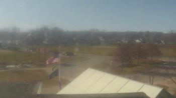 Weather camera view of Waterville Senior High School.
