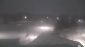 Weather camera view of Waterville Senior High School.