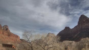 Weather camera view of Zion Canyon Village.