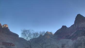 Weather camera view of Zion Canyon Village.
