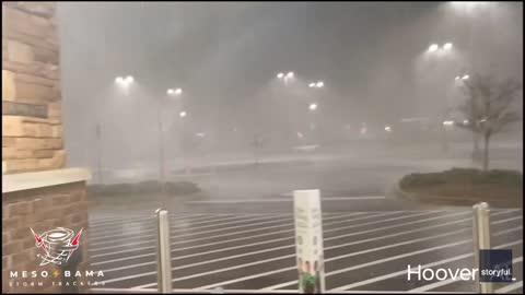 Winds Whip Through Birmingham