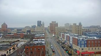 Weather camera view of Akron Beacon Journal.