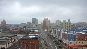 Weather camera view of Akron Beacon Journal.