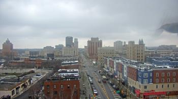 Weather camera view of Akron Beacon Journal.