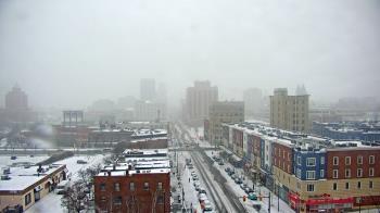 Weather camera view of Akron Beacon Journal.