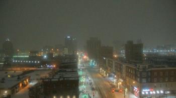 Weather camera view of Akron Beacon Journal.