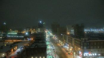 Weather camera view of Akron Beacon Journal.