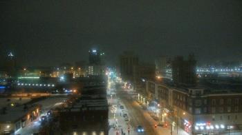 Weather camera view of Akron Beacon Journal.