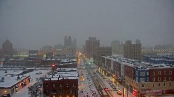 Weather camera view of Akron Beacon Journal.